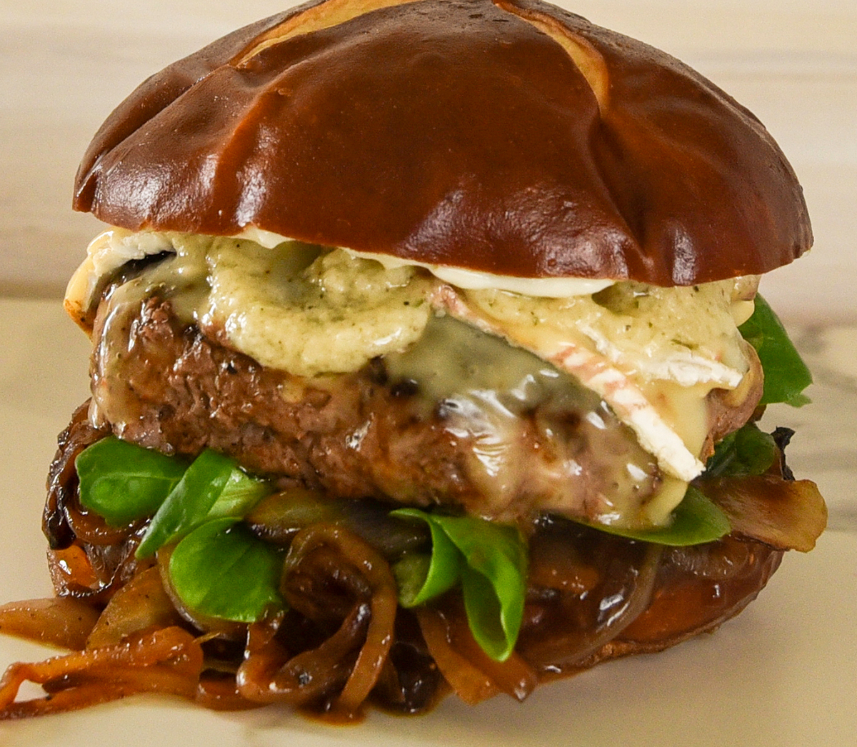 Brie Burger Armanino Foodservice