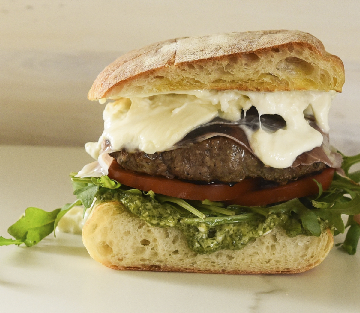 Burrata Burger Armanino Foodservice