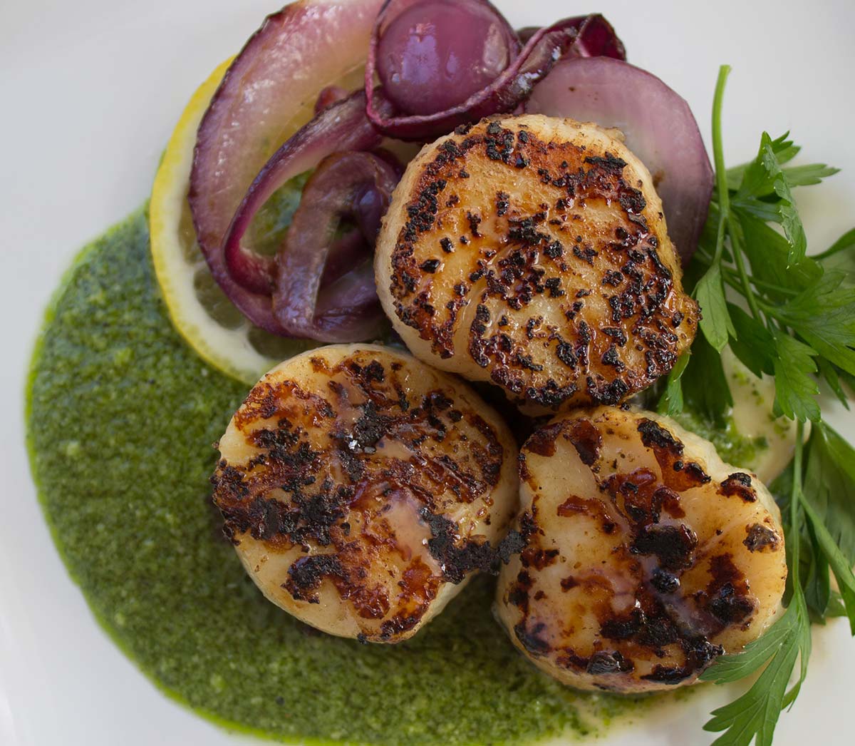 Grilled Sea Scallops Armanino Foodservice